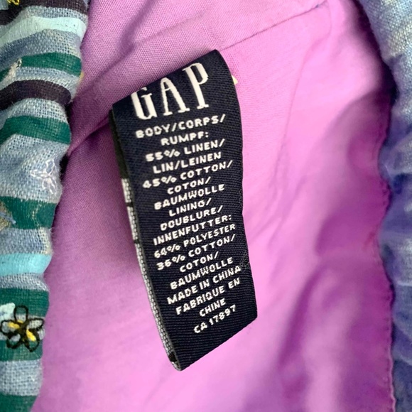 Gap Sky Blue Embroidered Backpack - Picture 9 of 10